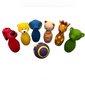 EUC - Melissa and Doug - K’s Kids Animal Bowling Set